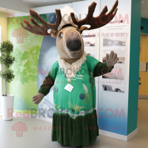  Irish Elk mascotte kostuum...