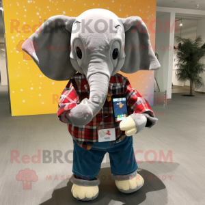  elefant maskot kostume...