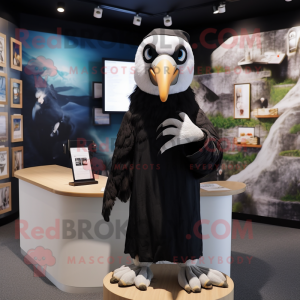 Zwarte albatros mascotte...