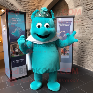 Turkis Irish Castle maskot...