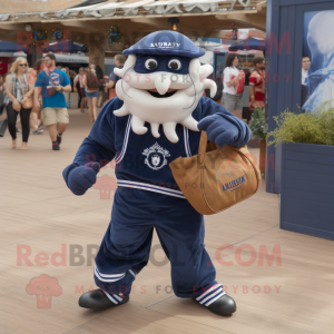 Navy Kraken mascotte...