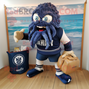 Navy Kraken mascotte...