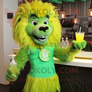 Lime Green Tamer Lion...