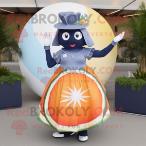 Navy Grapefruit mascotte...