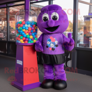 Purple Gumball Machine...