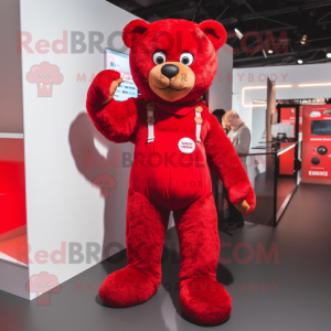 Red Teddy Bear...