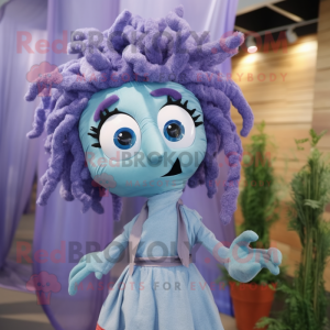 Lavendel Medusa mascotte...