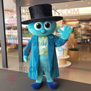Turkos champagne maskot...
