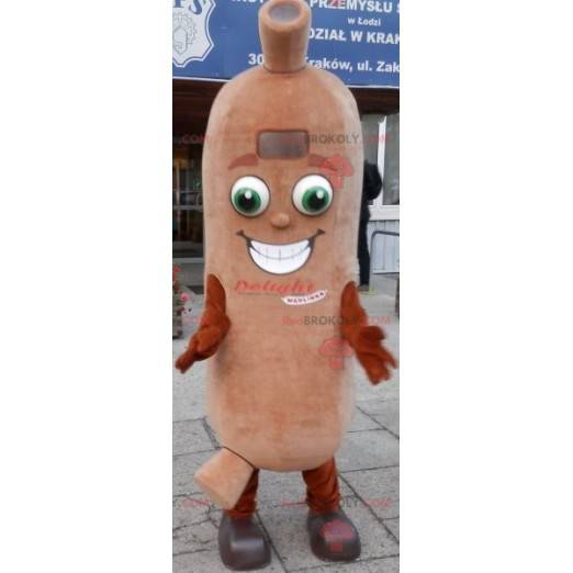 Giant sausage mascot. Charcuterie mascot - Redbrokoly.com