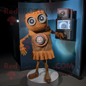 Rust Kamera maskot kostume...