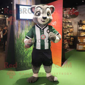 Olive Civet maskot kostume...