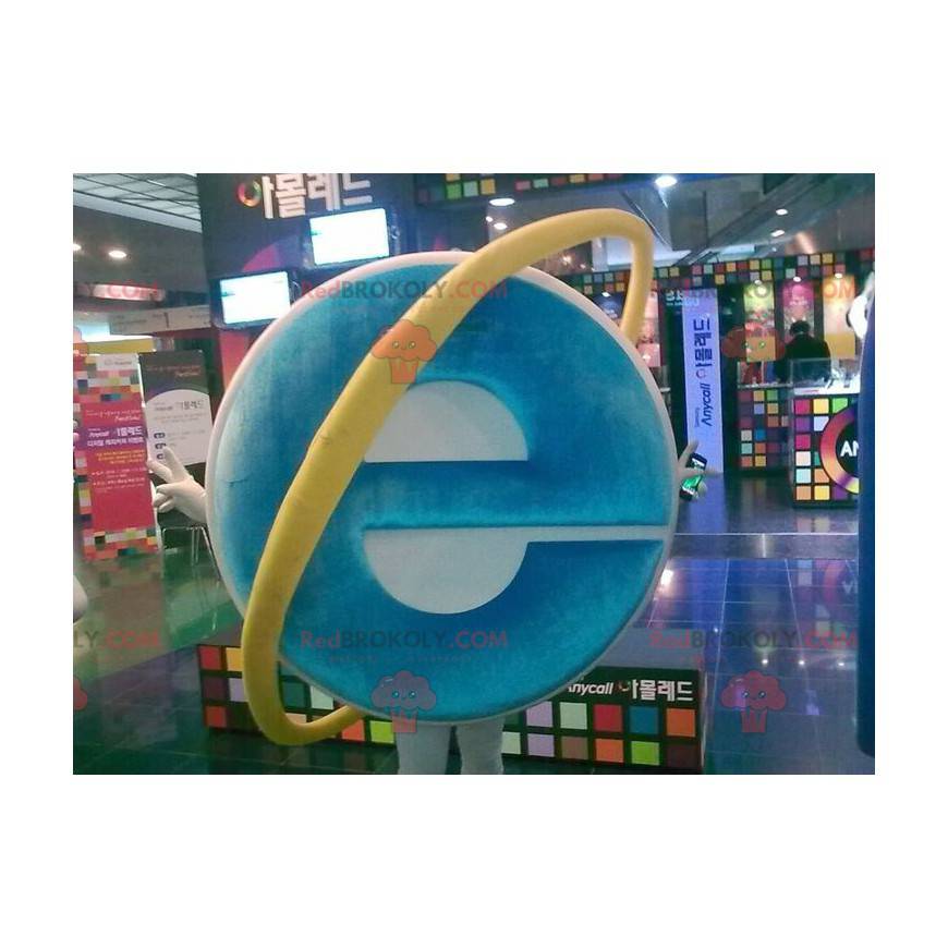 Internet Explorer computer mascot - Redbrokoly.com