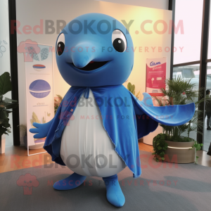 Sky Blue Whale mascotte...