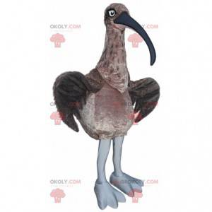 Mascotte Curlew. Mascotte uccello marrone - Redbrokoly.com