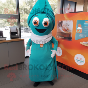 Teal Tikka Masala mascotte...