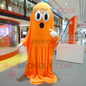 Orange Ghost mascotte...