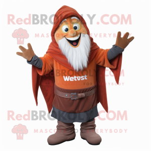 Rust Wizard maskot drakt...