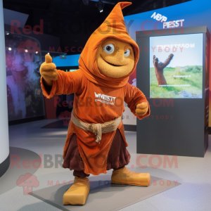 Rust Wizard maskot kostume...