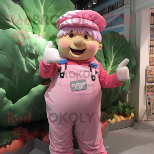 Pink Cabbage mascotte...