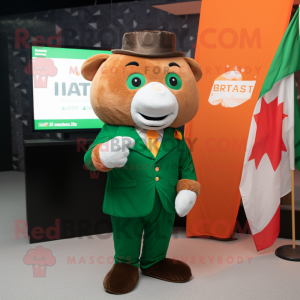 Postava maskota Rust Irish...