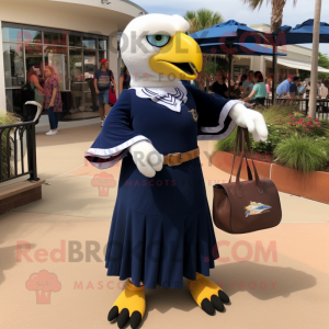 Navy Bald Eagle maskot...