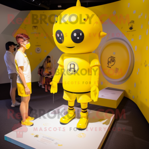 Mascotte de personnage de...