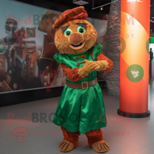 Postava maskota Rust Irish...