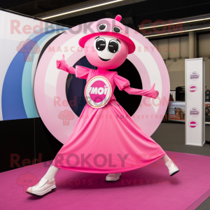 Pink Momentum mascotte...