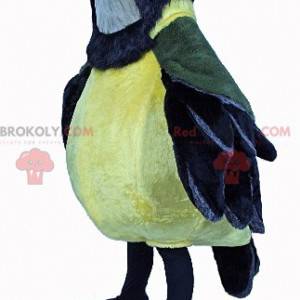 Giant bird mascot. Golden whistler mascot - Redbrokoly.com
