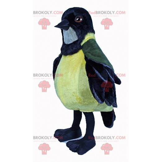 Giant bird mascot. Golden whistler mascot - Redbrokoly.com