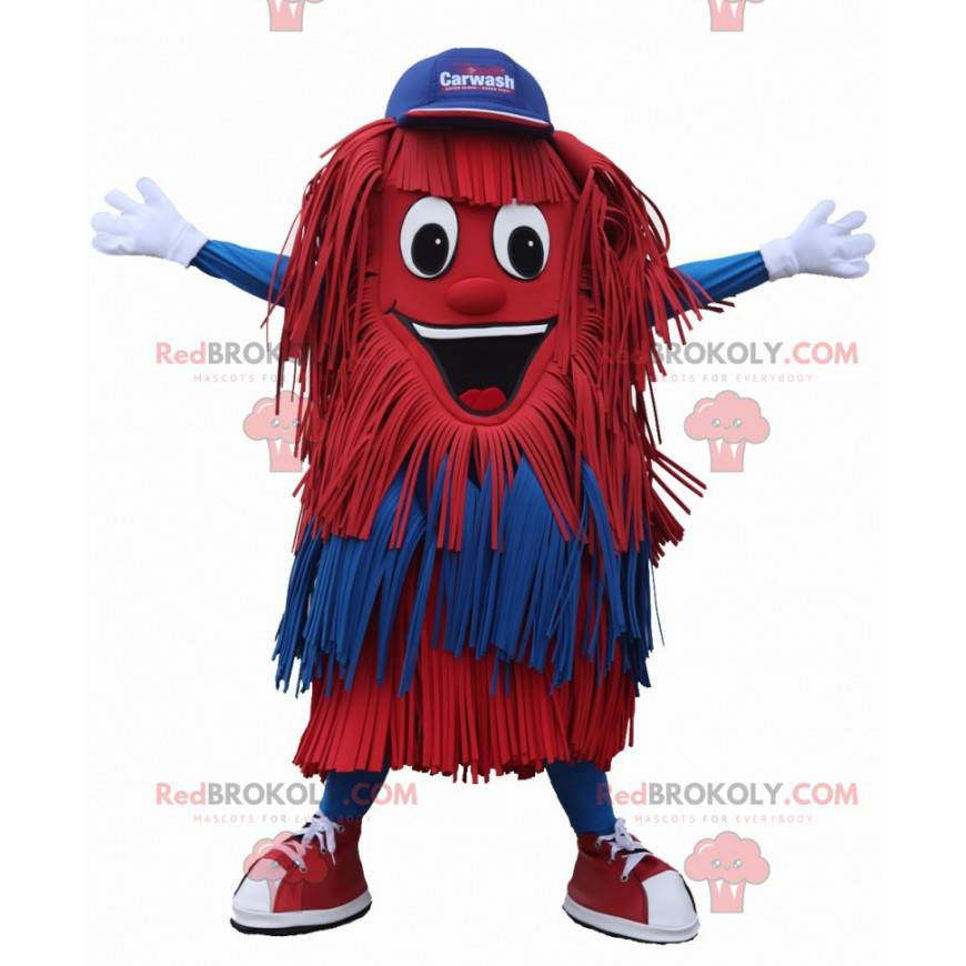 Car cleaning roller mascot - Redbrokoly.com