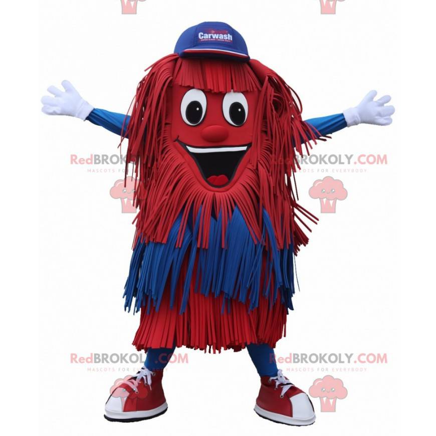 Mascotte van de auto-reinigingsrol - Redbrokoly.com