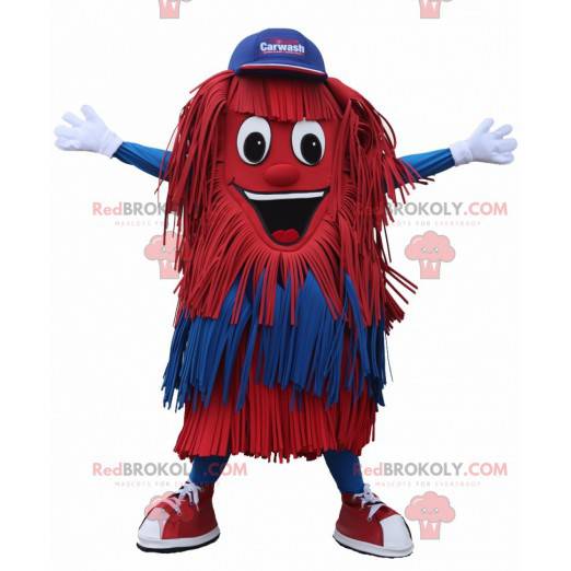 Car cleaning roller mascot - Redbrokoly.com