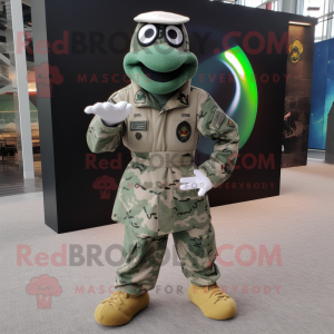 Silver Green Beret mascotte...