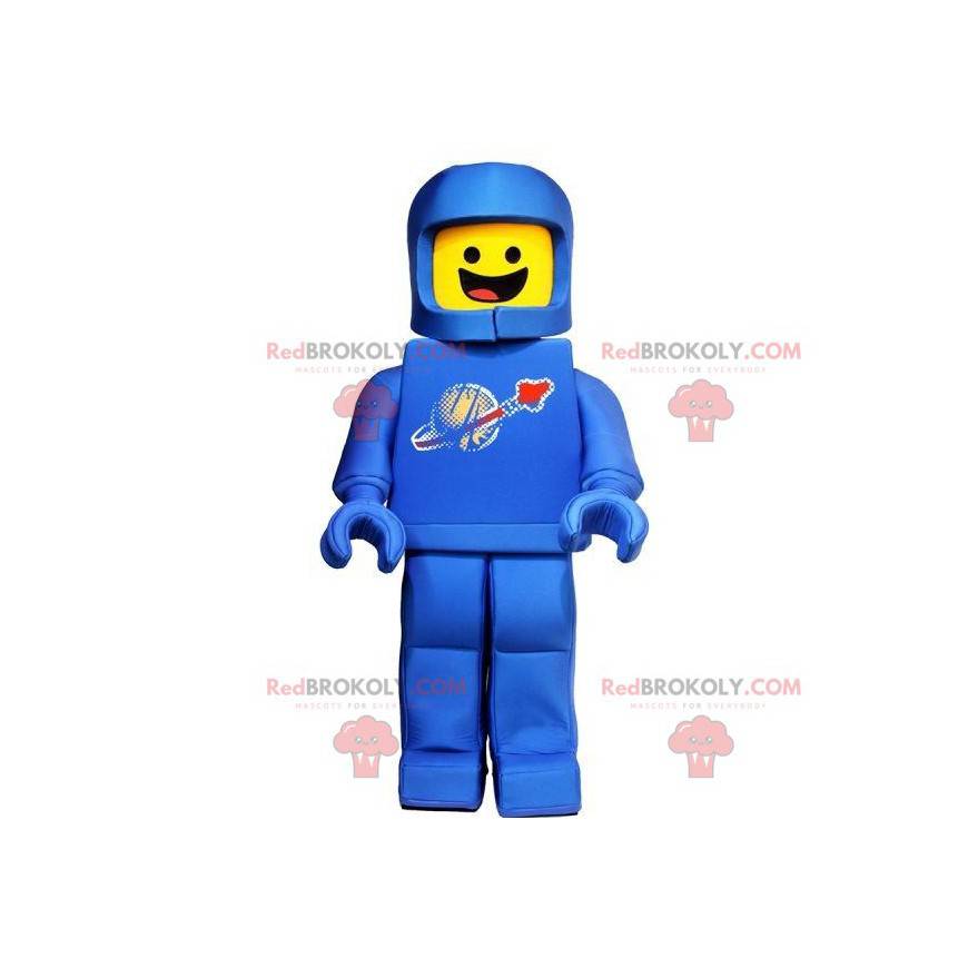 Mascote cosmonauta de Lego. Fantasia Lego - Redbrokoly.com