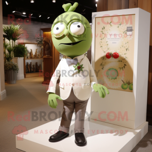 Olive bruidstaart mascotte...