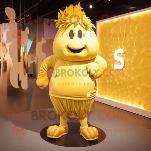 Gouden Aglet mascotte...