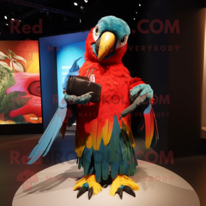  Macaw mascotte kostuum...