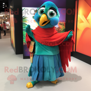  Macaw mascotte kostuum...