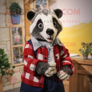  Badger mascotte kostuum...