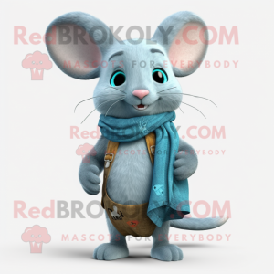 Cyan Chinchilla mascotte...