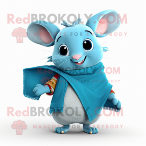 Cyan Chinchilla maskot...