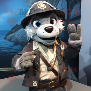 Gray Pirate mascotte...