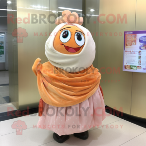 Postava maskota Peach Sushi...