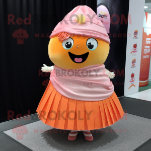 Peach Sushi maskot kostym...