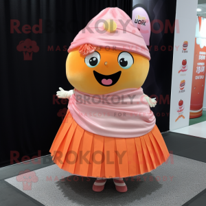 Peach Sushi maskot drakt...