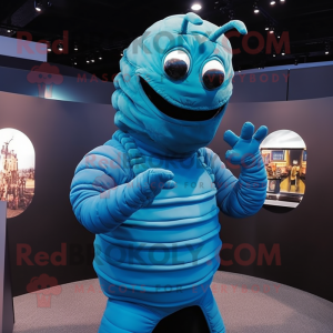 Sky Blue Trilobite mascotte...