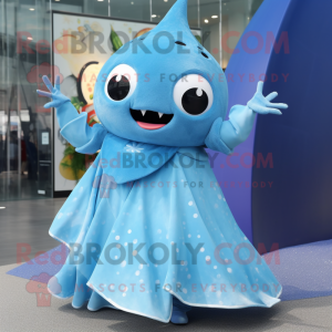 Cyan Stingray mascotte...