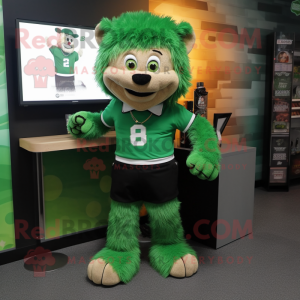 Groene Guinness mascotte...