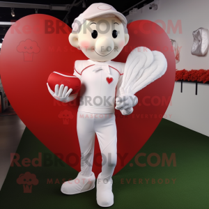 Weiße Amor Maskottchen...